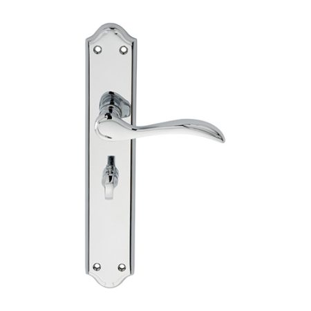 Carlisle Brass DL292CP Madrid Lever On Long WC Backplate (LEAD TIME: 2-3 DAYS)
