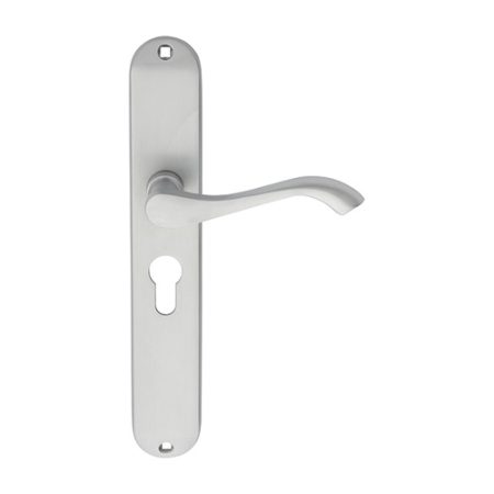 Carlisle Brass DL380YSC Andros Lever On Euro Lock Long Backplate (LEAD TIME: 2-3 DAYS)