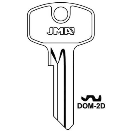 JMA DOM-2D Cylinder Key Blank