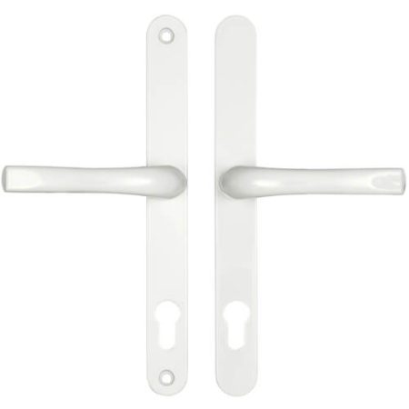 Easyfit Lever Lever UPVC Multipoint Door Handles - 92mm PZ Unsprung 240mm Screw Centres