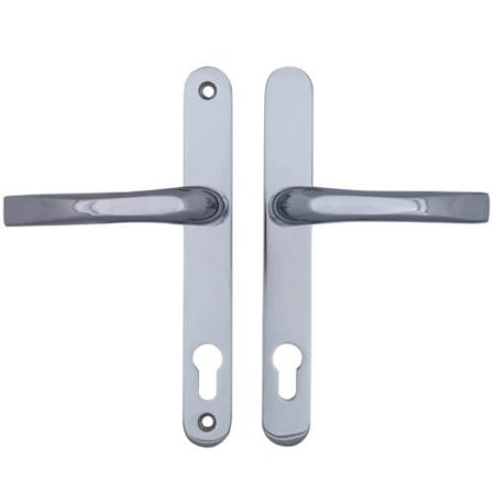 Easyfit Lever Lever UPVC Multipoint Door Handles - 92mm PZ Unsprung 200mm Screw Centres