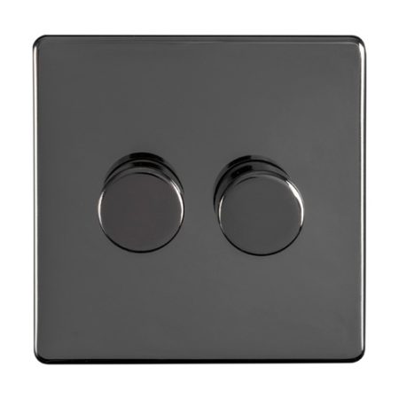 Eurolite ECBN2DLED 2 Gang Led Push On Off 2Way Dimmer (LEAD TIME: 2-3 DAYS)