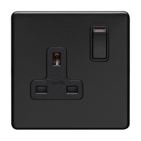 Eurolite ECMB1SOB 1 Gang Socket (LEAD TIME: 2-3 DAYS)