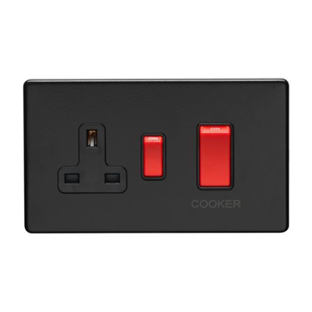 Eurolite ECMB45ASWASB 45Amp Switch with a socket (LEAD TIME: 2-3 DAYS)