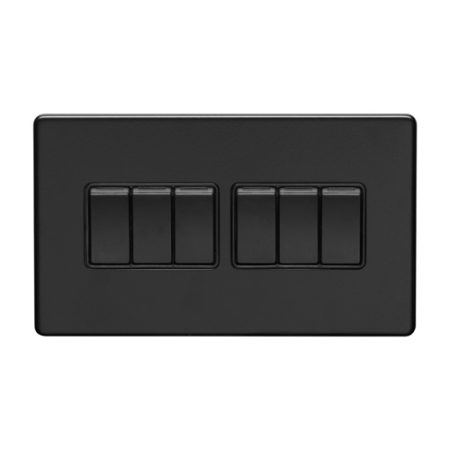 Eurolite ECMB6SWB 6 Gang Switch (LEAD TIME: 2-3 DAYS)