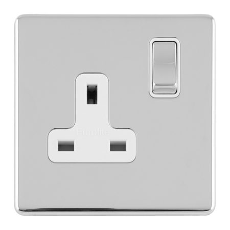 Eurolite ECPC1SOW 1 GANG 13AMP DP SWITCHED SOCKET (LEAD TIME: 2-3 DAYS)