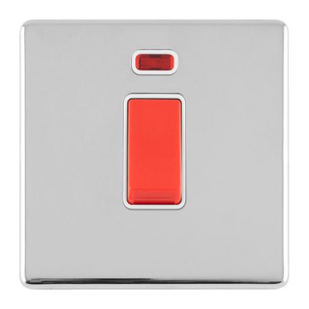 Eurolite ECPC45ASWNSW 1 GANG 45AMP DP SWITCH WITH NEON (LEAD TIME: 2-3 DAYS)