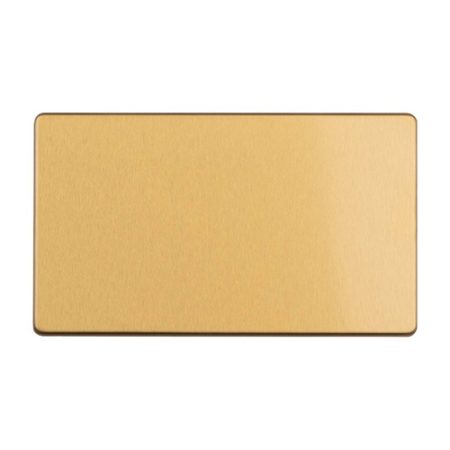 Eurolite ECSB2BB 2-Gang Double Blank Plate (LEAD TIME: 2-3 DAYS)
