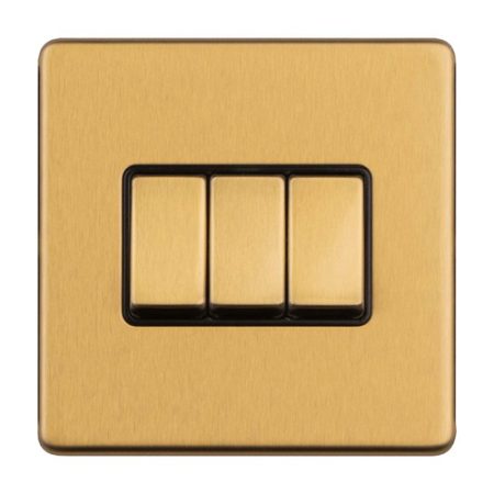 Eurolite ECSB3SWB 3-Gang 2-Way switch (LEAD TIME: 2-3 DAYS)