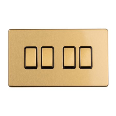 Eurolite ECSB4SWB 4-Gang 2-Way Switch (LEAD TIME: 2-3 DAYS)