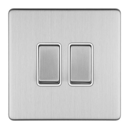Eurolite ECSS2SWW 2-Gang 10Amp 2-Way Switch (LEAD TIME: 2-3 DAYS)