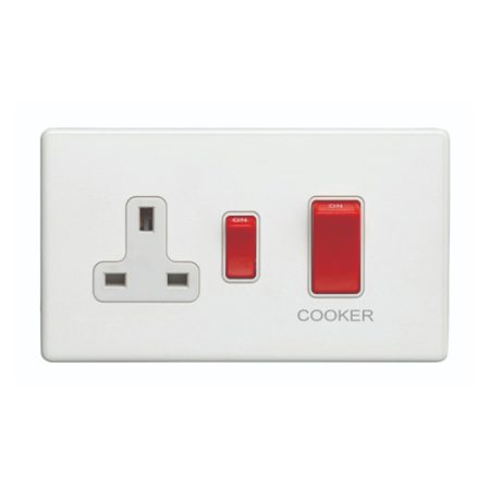 Eurolite ECW45ASWASW 45Amp Switch with a Socket (LEAD TIME: 2-3 DAYS)