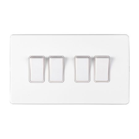 Eurolite ECW4SWW 4-Gang Switch (LEAD TIME: 2-3 DAYS)