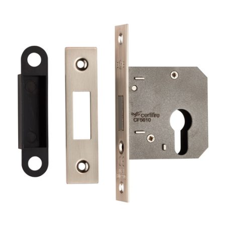 Eurospec EDE5030SN Easi-T Economy Euro Profile Deadlock 76mm (LEAD TIME: 2-3 DAYS)