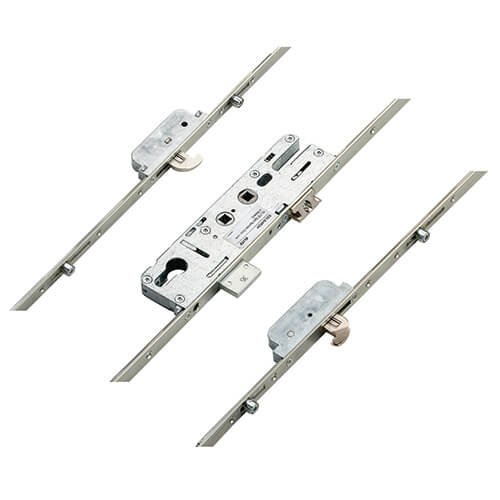 Elite Latch Deadbolt 2 Hooks 4 Rollers Double Spindle Multipoint Door Lock - Shootbolt Compatible