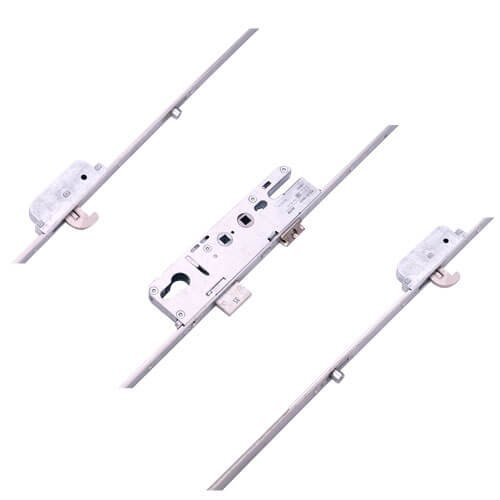Elite Latch Deadbolt 2 Hooks 2 Rollers Double Spindle Multipoint Door Lock