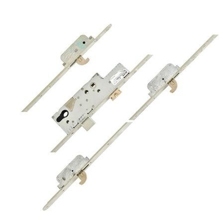 Roto Elite Heritage Latch Deadbolt 3 Hooks Key Wind Multipoint Door Lock