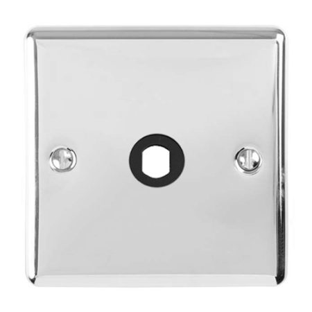 Eurolite EN1DIMPC Dimmer Switch Plate-Polished Chrome-1-Gang (LEAD TIME: 2-3 DAYS)
