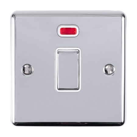 Eurolite EN20ASWNPCW 20Amp Switch with Neon Indicator (LEAD TIME: 2-3 DAYS)