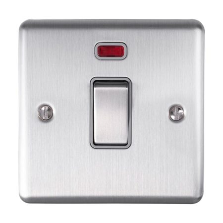Eurolite EN20ASWNSSG 20Amp Switch with Neon Indicator (LEAD TIME: 2-3 DAYS)