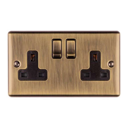 Eurolite EN2SOABB 2-Gang Socket (LEAD TIME: 2-3 DAYS)
