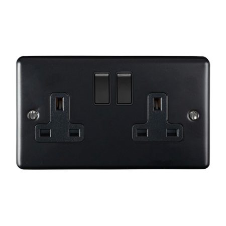Eurolite EN2SOMBB 2-Gang Socket (LEAD TIME: 2-3 DAYS)