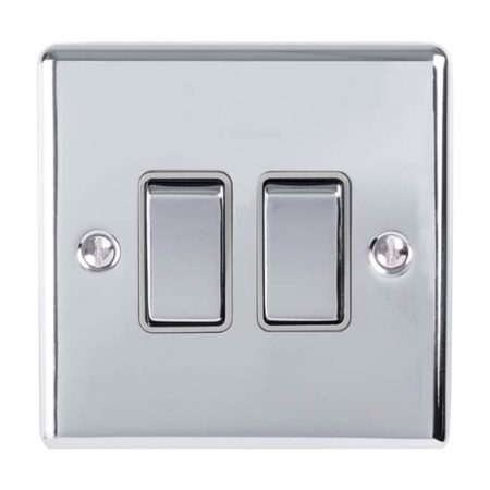 Eurolite EN2SWPCG 2-Gang Switch (LEAD TIME: 2-3 DAYS)