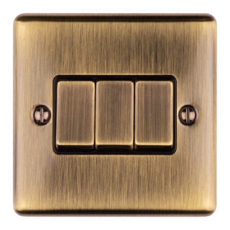 Eurolite EN3SWABB 3-Gang Switch (LEAD TIME: 2-3 DAYS)