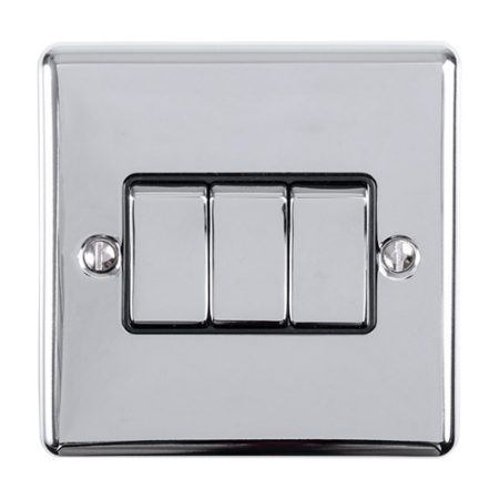 Eurolite EN3SWPCB 3-Gang Switch (LEAD TIME: 2-3 DAYS)