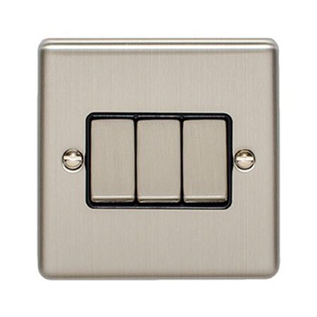 Eurolite EN3SWSSB 3-Gang Switch (LEAD TIME: 2-3 DAYS)