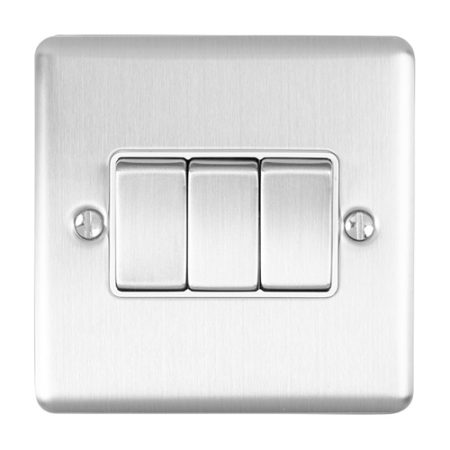 Eurolite EN3SWSSW 3-Gang Switch (LEAD TIME: 2-3 DAYS)