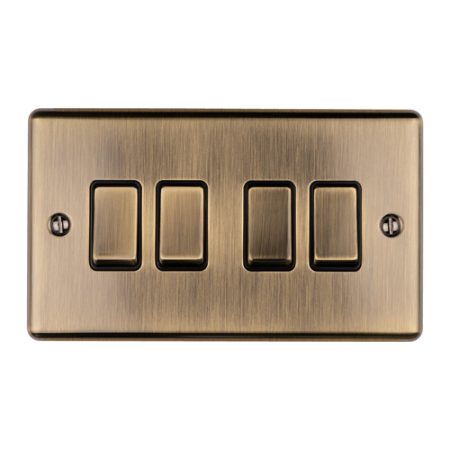 Eurolite EN4SWABB 4-Gang Switch (LEAD TIME: 2-3 DAYS)