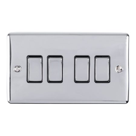 Eurolite EN4SWPCB 4-Gang Switch (LEAD TIME: 2-3 DAYS)