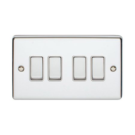 Eurolite EN4SWPCW 4-Gang Switch (LEAD TIME: 2-3 DAYS)