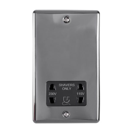 Eurolite ENSHSBNB Shaver Socket (LEAD TIME: 2-3 DAYS)