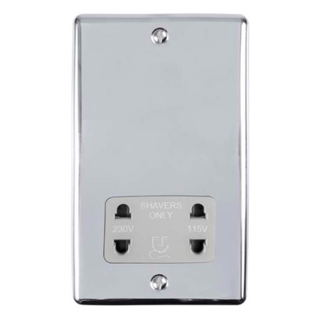 Eurolite ENSHSPCG Shaver Socket (LEAD TIME: 2-3 DAYS)