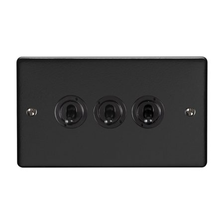 Eurolite ENT3SWMBB 3-Gang Toggle Switch (LEAD TIME: 2-3 DAYS)