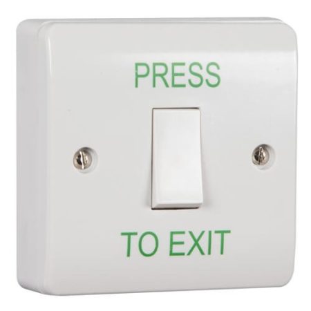 TSS Plastic Light Switch Style Exit Button