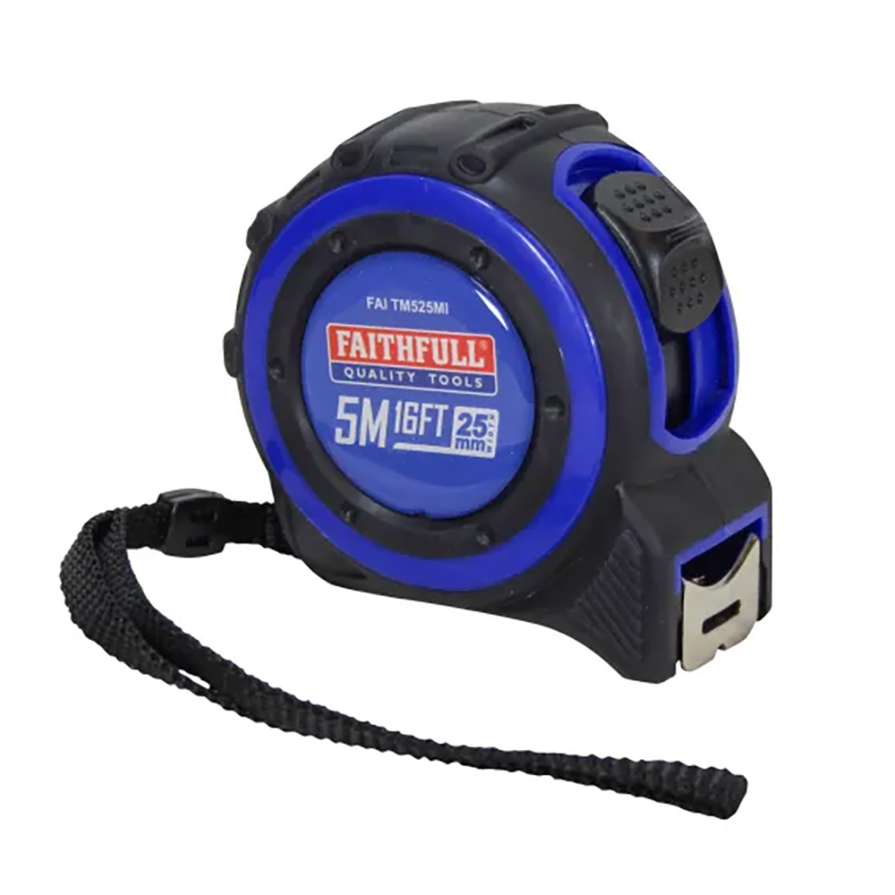 Trade Tape Measure 5m/16ft (Width 25mm)