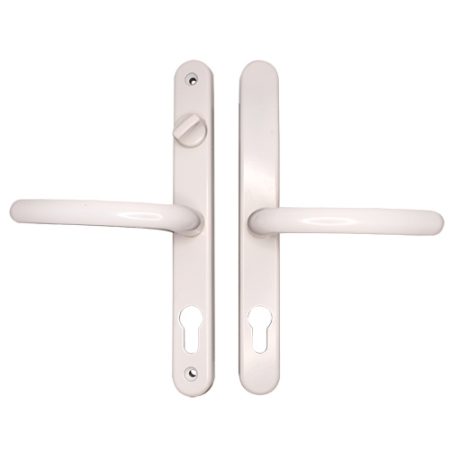 Fab & Fix Farnham Lever Lever UPVC Multipoint Door Handles - With Snib 68mm PZ Sprung 215mm Screw Centres