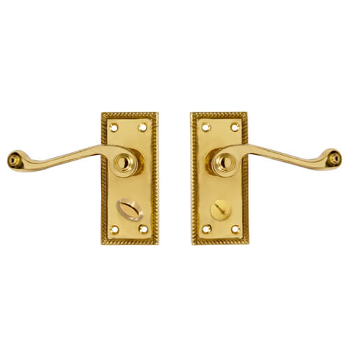 Georgian Lever On Plate Furniture