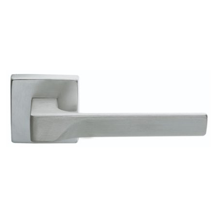 Manital FH5SC Flash Lever On Square Rose - Satin Chrome (LEAD TIME: 2-3 DAYS)