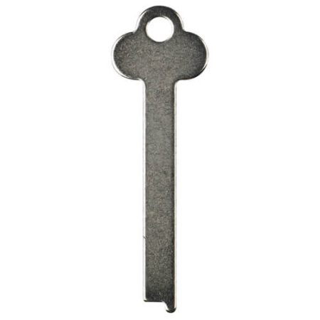 Flat Steel Key Blank 50mm