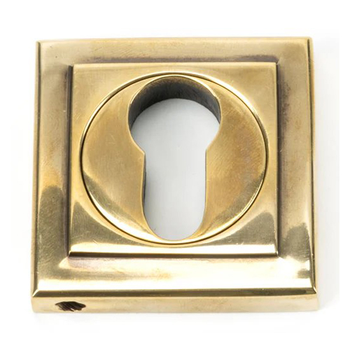 From The Anvil Round Euro Escutcheon - Square (LEAD TIME: 2-3 DAYS)