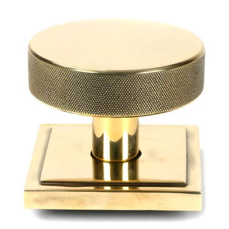 From The Anvil Brompton Centre Door Knob - Square (LEAD TIME: 2-3 DAYS)