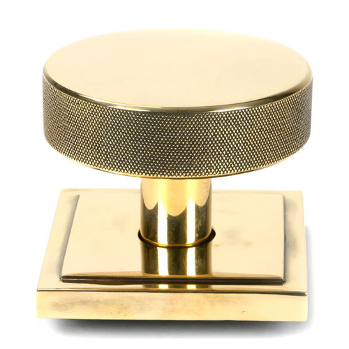 From The Anvil Brompton Centre Door Knob - Square (LEAD TIME: 2-3 DAYS)