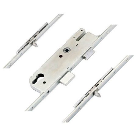 GU Europa Latch Deadbolt 2 Tongue Hooks Lift Lever Multipoint Door Lock
