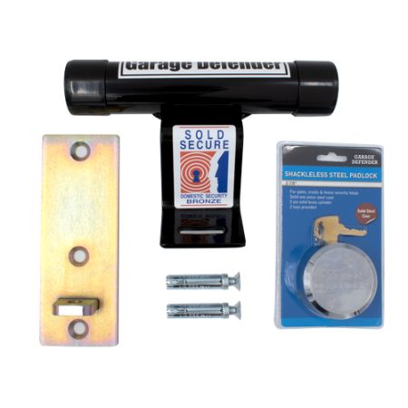 Garage Door Defender With Padlock