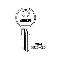 JMA HUD-2D Cylinder Key Blank