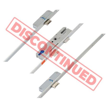 Weru Latch 3 Deadbolts Key Wind Multipoint Door Lock - Option 2 (top deadbolt to spindle = 670mm)